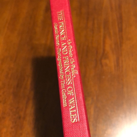 THE PRINCE AND PRINCESS OF WALES In Private In Public Vtg Hardcover Book 1986 - Picture 9 of 11